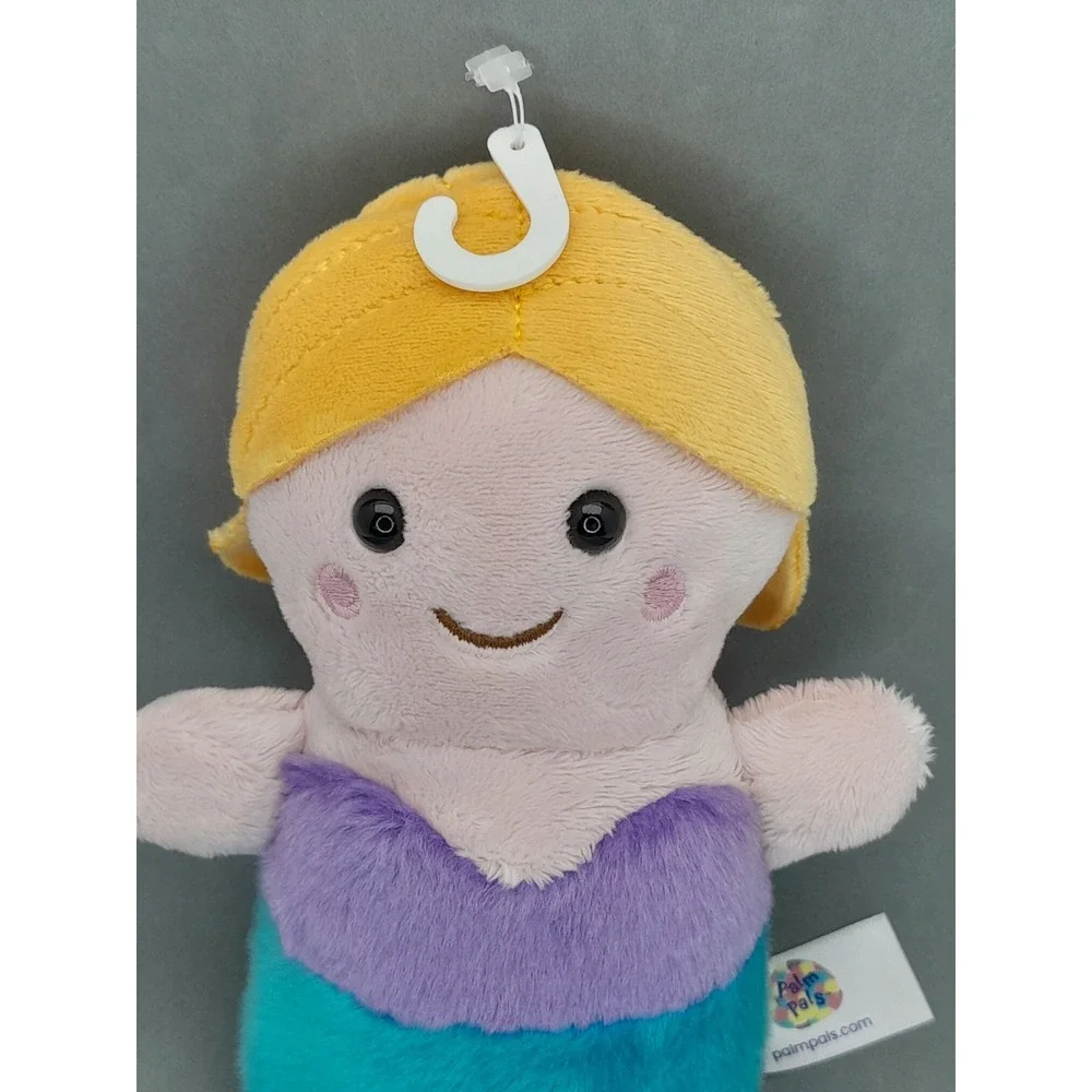 Aurora Palm Pals Serena Mermaid Plush 5